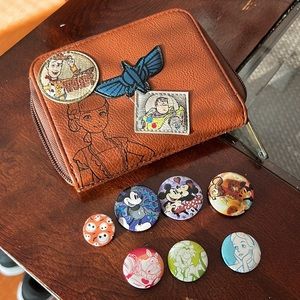 Disney Pixar Loungefly Toy Story Wallet & Backpack Pins